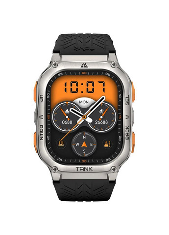 Смарт-годинник Tank M3 Ultra Silver Kospet (365234160)
