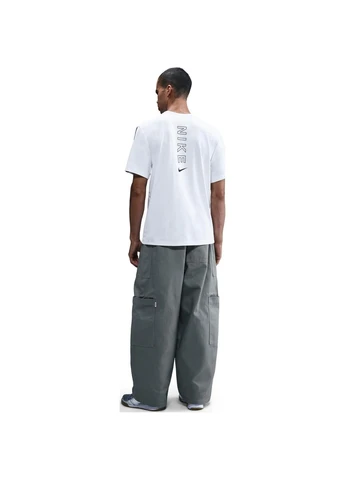 Біла футболка біло-чорна ih4288-100 Nike DRI-FIT