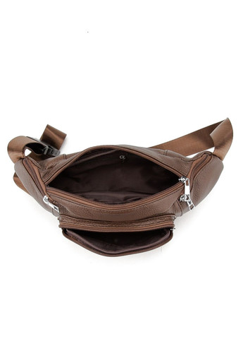 Чоловіча зручна сумка на пояс бананка через плече з натуральної шкіри флотар RoyalBag M56-2030 (338889877)