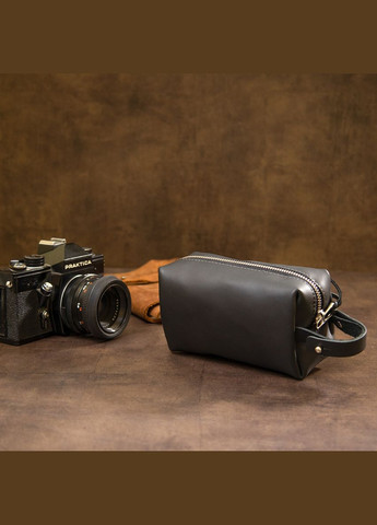 Кожаная косметичка для мужчин 11507 Черный Grande Pelle (331911437)