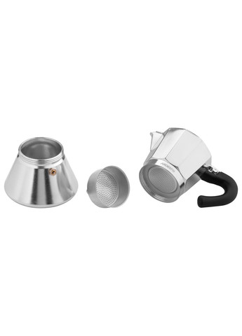 Гейзерна кавоварка Gemini Piemonte, 0.3л, 6 чашок, алюміній Ardesto (315604155)