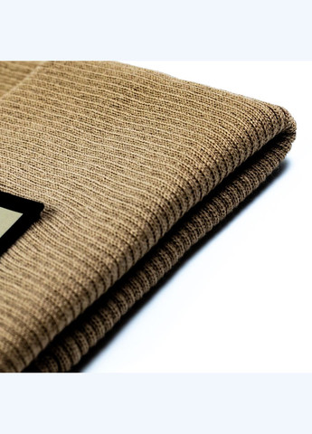 Шапка біні чоловіча бавовна бежева ТЕОНА 573-512 LuckyLOOK 573-512М (322792400)