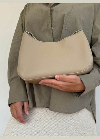 Стильна жіноча сумка Assel Poly Бежева Barbaris (302738544)