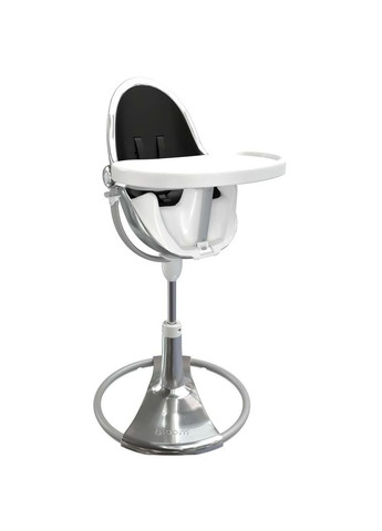 Стульчик для кормления FRESCO Silver/Midnight black Bloom E10535-S\E10516-MBL (353308356)