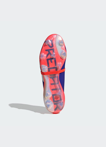 Синій літні бутси predator elite fold-over tongue firm ground adidas