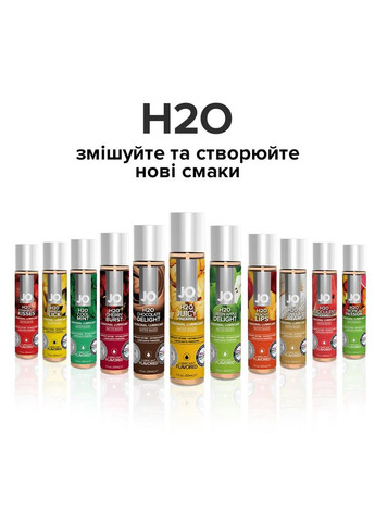 Смазка на водной основе H2O - Juicy Pineapple (120 мл) без сахара, растительный глицерин Jo (366875866)