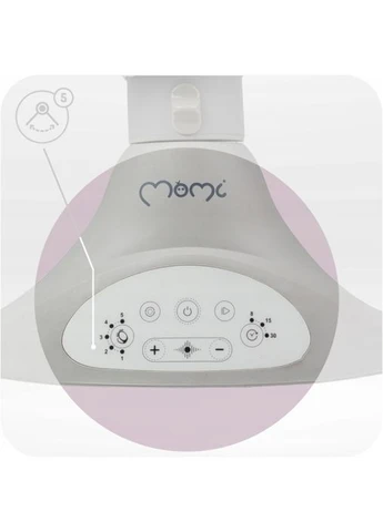 Крісло-гойдалка KENANI Light Grey MoMi (399548987)