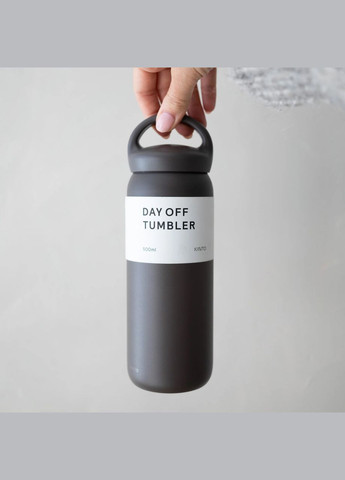Термочашка Kinto Day of Tumbler 500 мл. Dark Grey (R-21096-VS) No Brand (303348576)