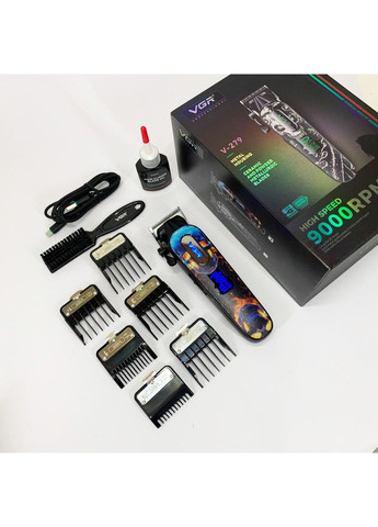 Акумуляторна машинка для стрижки V-279 RED VGR (364666055)