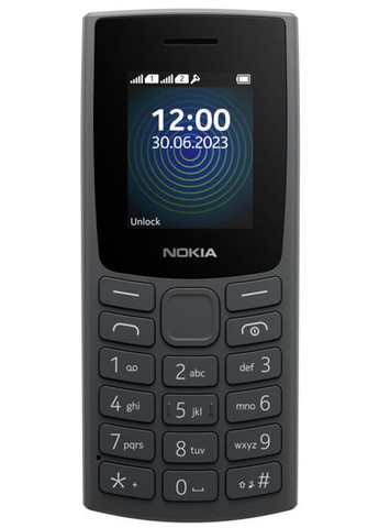 Телефон 110 TA-1567 DS Charcoal UA UCRF Nokia (330030119)