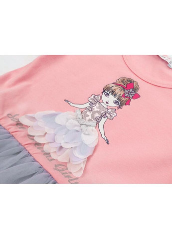 Комбінована сукня з принцесою (13380-104g-peach) Breeze (300624747)