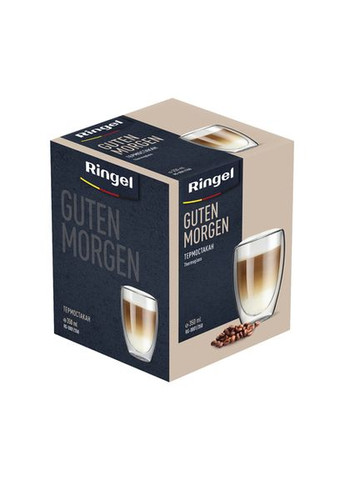 Стакан с двойной стенкой Guten Morgen 350 мл (RG0001/350) Ringel (296195080)