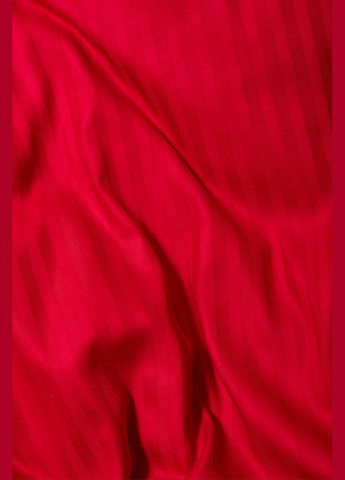 Комплект постельного белья Satin Stripe двуспальный 175х210 наволочки 4х70х70 (MS-820003579) Moon&Star stripe red (288043745)