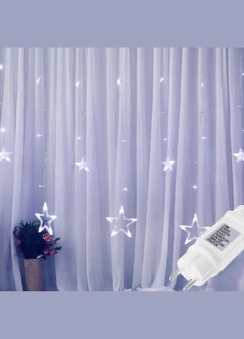 Гирлянда бахрома уличная (наружная) 2 м 138 LED CL4011 Cold White Springos (322063050)