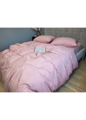 Постільна білизна Персиковий GS153, ранфорс гофра (жатка) Евро розмір, наволочки 70/70 No Brand (363191221)