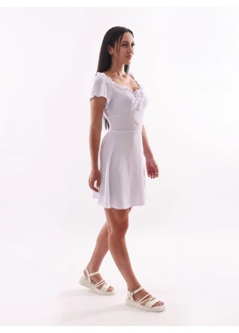 Білий сукня жіноча Fashion Season