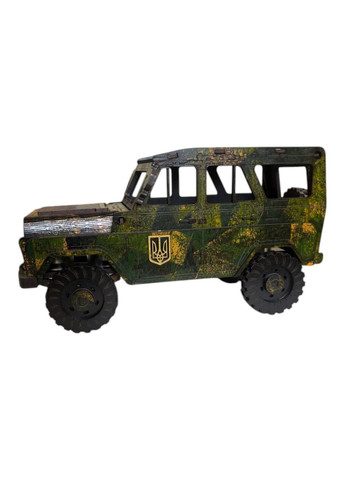 Подарочный Мини Бар Военная машина "Казак" 33x18x16.5 см. (4 рюмки). Отличный подарок! No Brand (363133025)