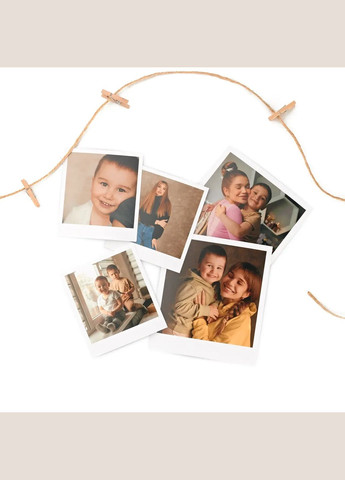 Фотонабір з 24 класичних фото розміром 6.8×6.8 см - друк фото з білою рамкою Your Magnets (338861513)