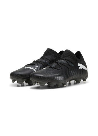 Черные бутсы future 7 match fg/ag football boots Puma
