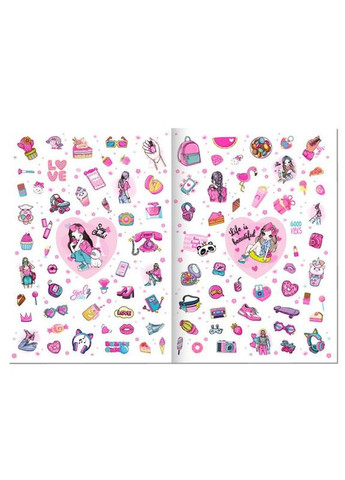 Дитяча розмальовка "Girls' Lifestyle" РМ-88-03 серія "Dream & Style" No Brand (362568887)