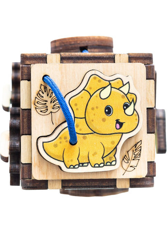 Бізікубик Діно 5х5х5 см () GoodPlay К109 (366472089)