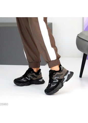 Зимові кросівки No Brand чорні зими (370368608)