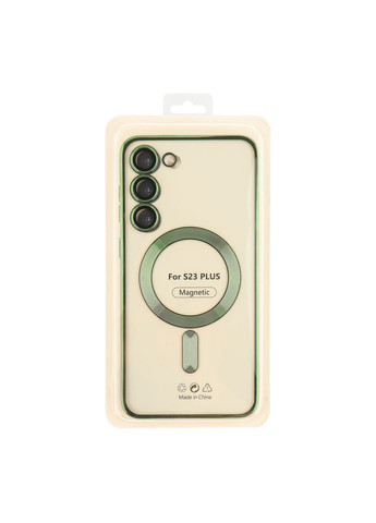 Чохол TPU with Magsafe для Samsung Galaxy S23+ 5G (S916) Silver No Brand Samsung Galaxy S23+5G (S916) (336149592)