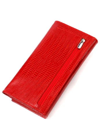 Яркий кошелек для женщин из натуральной фактурной кожи 21823 Canpellini (329147967)