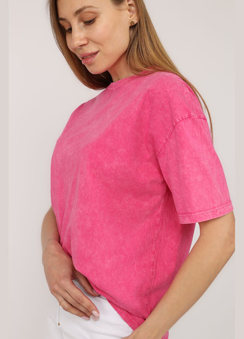 Футболка з коротким рукавом жіноча колір рожевий ЦБ-00274541 MUEZZA - (333298878)