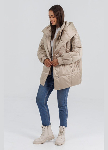 Айворі зимня зимова куртка-пуховик Lora