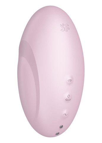 Вакуумний клітор стимулятор Vulva Lover 3 з вібрацією, рожевий Satisfyer (347312760)