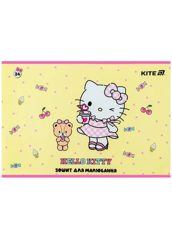 Тетрадь для рисования, 24 л., скоба, софт тач + УФ лак, HK-1 (Срок доставки до 10 дней!) MIC (388223651)