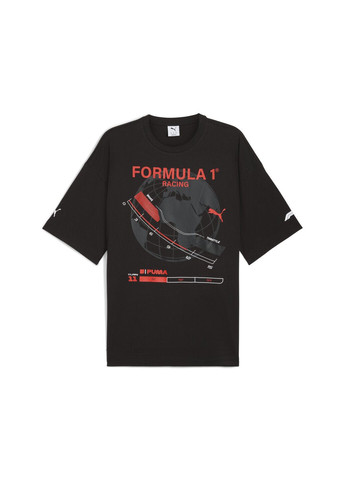 Черная футболка f1® graphic tee men Puma