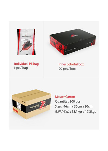 Переходник RPAN325 3.5 мм jack stereo male (папа) - 2x6.3 мм jack mono female (мама) ROXTONE (326743515)