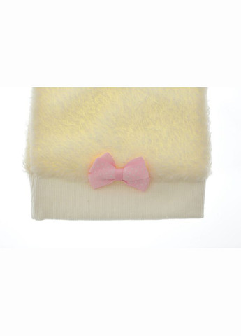 Шапка для девочки трава с Бантиком бежевая 1м+ (33420) BABYKROHA (323469966)
