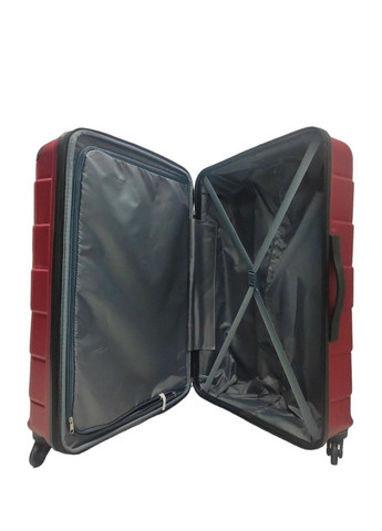 Дорожня валіза, середнього розміру, колеса спінер червоного кольору Tag slim fit (368561344)