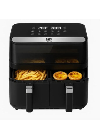 Аерофритюрниця подвійна 8.5 л 2800 Вт BH 10890 Bass Polska (368698040)
