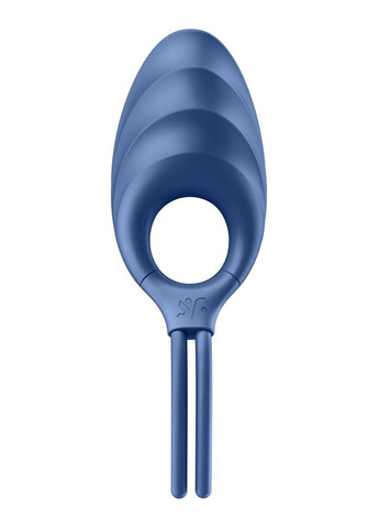 Эрекционное виброкольцелассо Swordsman Blue, крепкая фиксация, 10 режимов, мощный мотор - CherryLove Satisfyer (283251336)