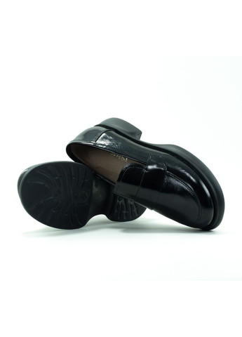 VILANSI Туфлі лофери V8674 Black Lac розмір чорний з, польща — демісезон (322774245)