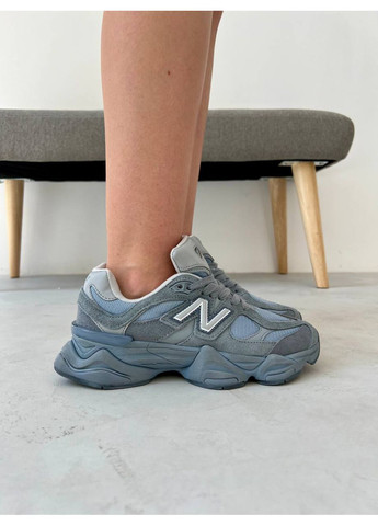 Сірі Осінні кросівки чоловічі new balance 9060 artic grey / blue нью беланс 9060 No Brand