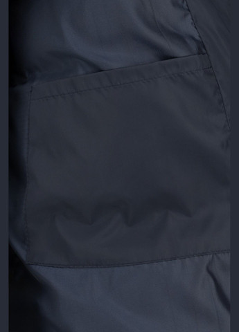 Темно-синяя зимняя куртка однотонная мужская mbc02347 shop (2000990862341) LAWA