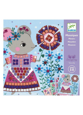 Набор для творчества Милые животные мозаика (DJ09425) Djeco (373002240)