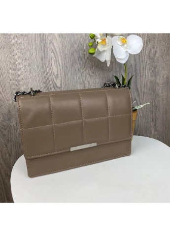 Жіноча міні сумочка клатч чорна стьобана, сумка на плече екошкіра Моко No Brand (393666866)