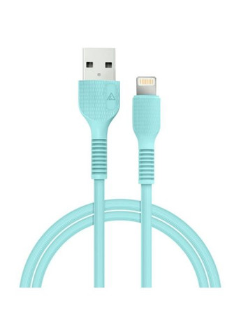 Кабель ACCLAB USB 2.0 AM to Lightning 1.2m AL-CBCOLOR-L1MT Mint (268147795)
