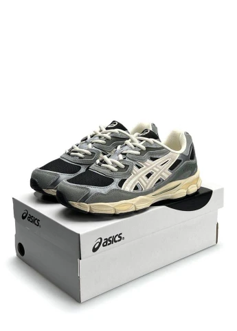 Сіро-бежеві asics black beige grey (розмір ) No Brand Gel-NYC