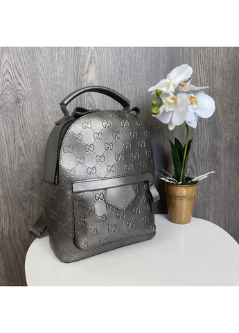 Жіночий міні рюкзачок Салатовий із ПУ шкіри міської для прогулянок та повсякденного використання рюкзак ProDobro (363136277)