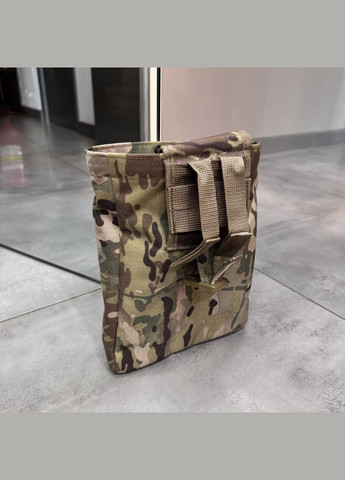 Сумка для швидкого скидання магазинів, Мультикам,, на затяжці, Cordura 1000D, кишеня для порожніх автоматних магазинів WinTac (362601493)