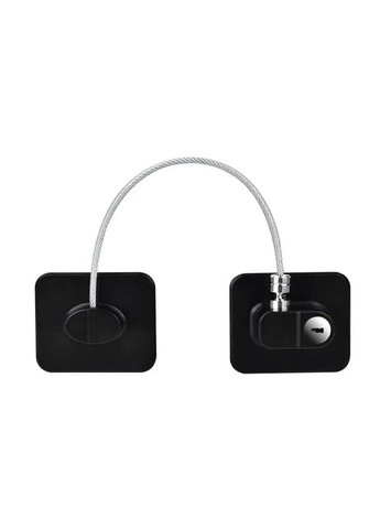 Замок безопасности от детей 1A AND-93 для холодильника и окон, не требующий сверления с ключом Черный (31654Ю) Good Idea (351361702)