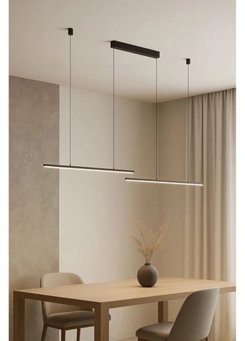 Светильник Светильник подвесной LILEYA LS223 2x60 Вт черный Light Set (362479770)