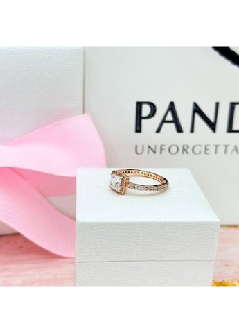 Каблучка Пандора "Вічна класика" в позолоті 180947CZ Kabluchka (355346990)